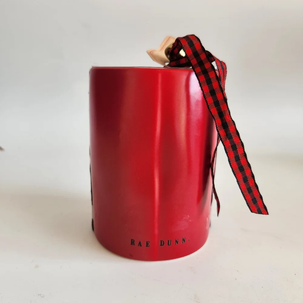 Rae Dunn by Magenta Log Fire Christmas Candle  13.2 oz